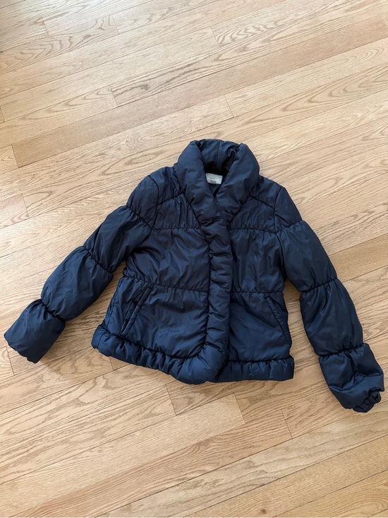 Converse Jackets & Blazers - Converse One Star Puffer Jacket in Dark Blue Medium
